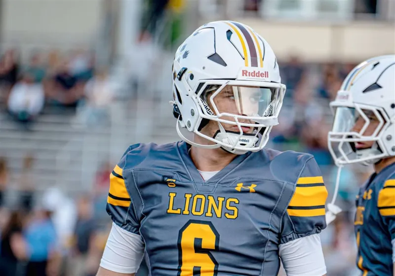 A Golden Lion with a golden arm, Greensburg Salem's Brody Chismar leads the WPIAL in passing