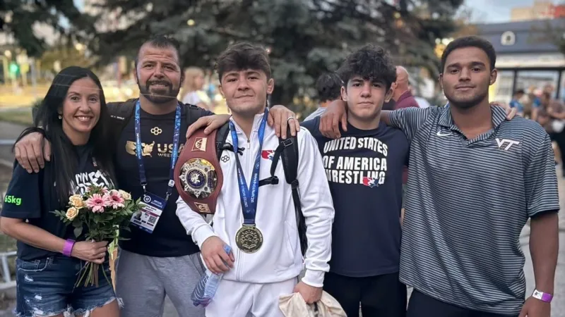 Second world title: Bishop McCort grad Bo Bassett captures 2026 U-20 gold