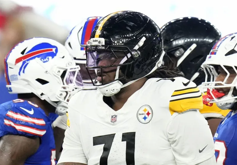 Max Iheanachor and Brock Hoffman could form the right side of the Steelers offensive line as soon as Sunday