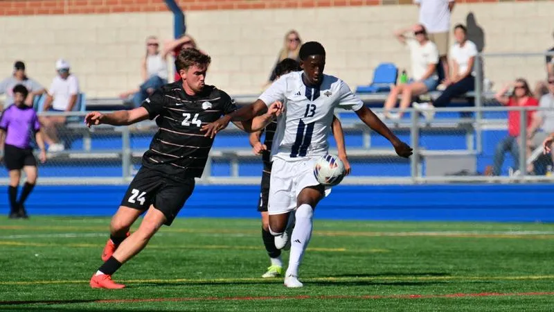 Preston scores against Lebanon Valley
