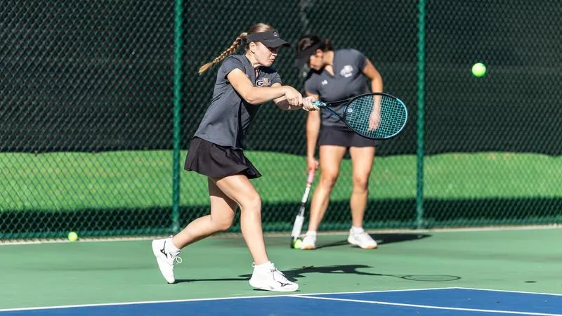 Women's Tennis Earns Another Sweep Against Bobcats