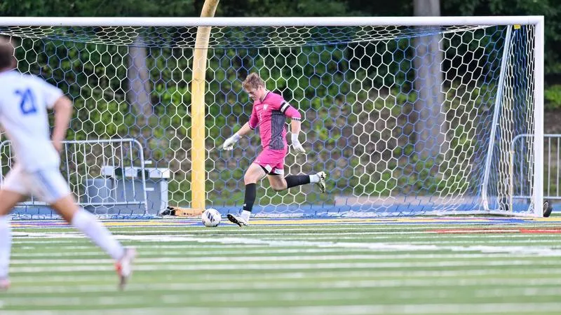 Men's Soccer Win Streak Snapped by Johns Hopkins