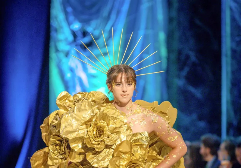 'Pop Couture': Ecolution brings discarded materials to the fashion runway