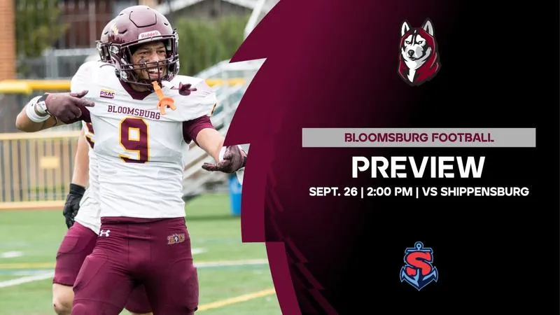 Game Notes - Week 3: Bloomsburg vs Shippensburg