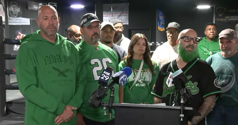 Eagles tailgaters rally against new parking restrictions: "We're here to ask for a seat at the table"