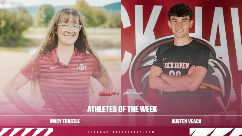 LockHavenAthletics.com Athletes of the Week
