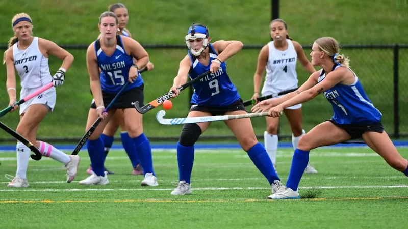 Alvernia Overpowers Wilson In Field Hockey Action