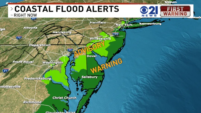 Nor'easter impacts the Mid-Atlantic this weekend