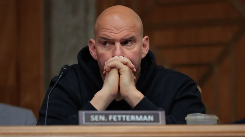 Pennsylvania Sen. John Fetterman casts deciding vote on Iran War Powers Resolution
