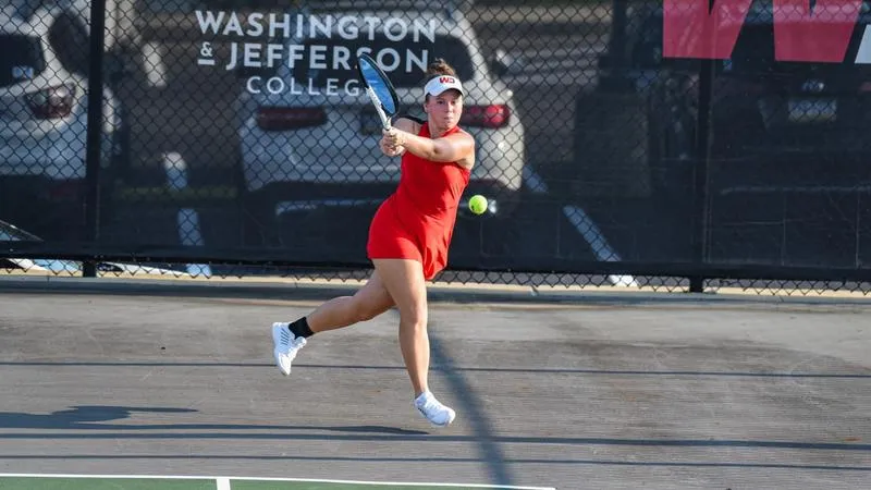 Women's Tennis: Women's Tennis Sweeps Saint Vincent on the Road