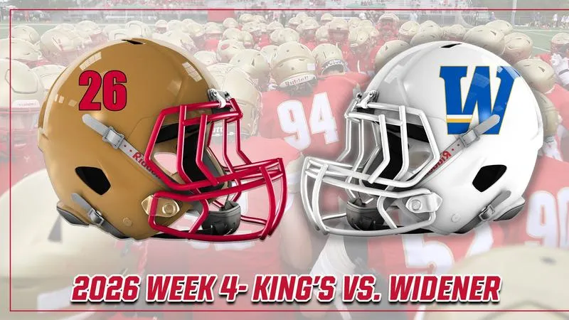 2026 King's College Football Game Notes vs. Widener