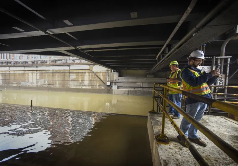 The 'bathtub' section of the Parkway East floods regularly. Here's how PennDOT plans to fix it.