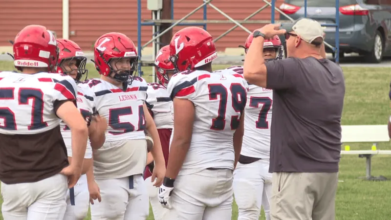 Lebanon football team sets state record after 57th straight loss