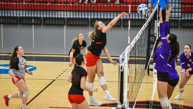 Women's Volleyball: Women's Volleyball Edged in Five-Set Thriller Against Westminster