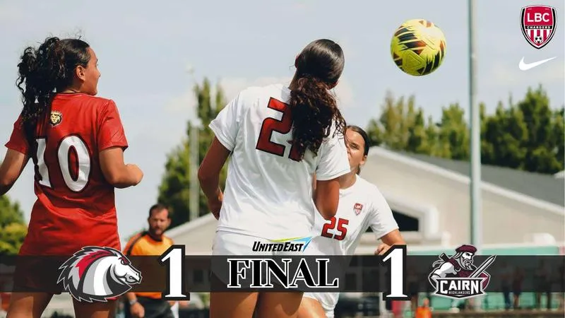 Women's Soccer Earns Draw at Cairn in United East Opener