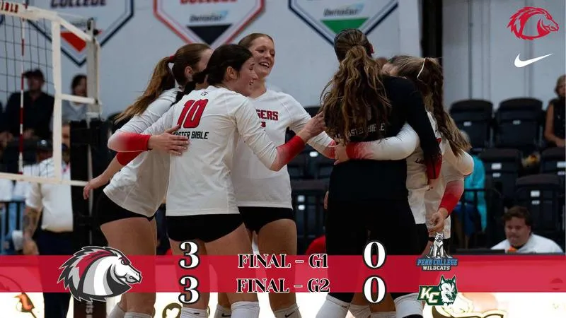 Women's Volleyball Sweeps First Home Tri-Match, Takes Conference Opener