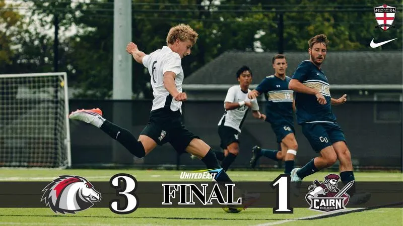 Men's Soccer Tops Highlanders to Open United East Play