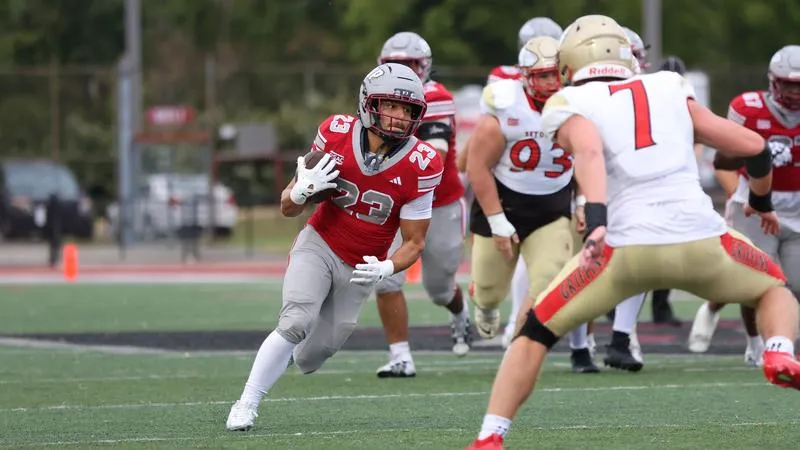 Football Rolls Past Seton Hill, Improve to 4-0