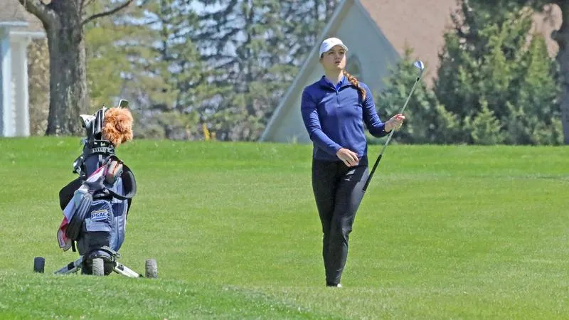 Women's Golf Ties Program Low, But Falls To Moravian