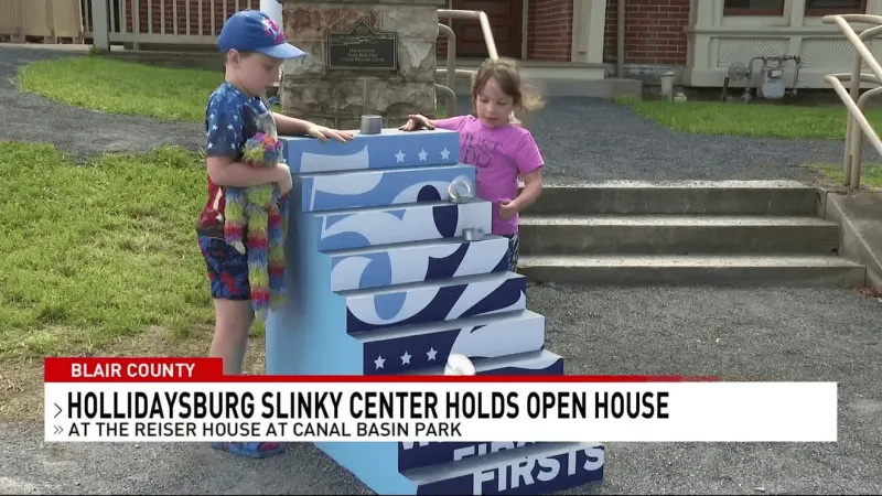 Open house held for Slinky Center in Hollidaysburg