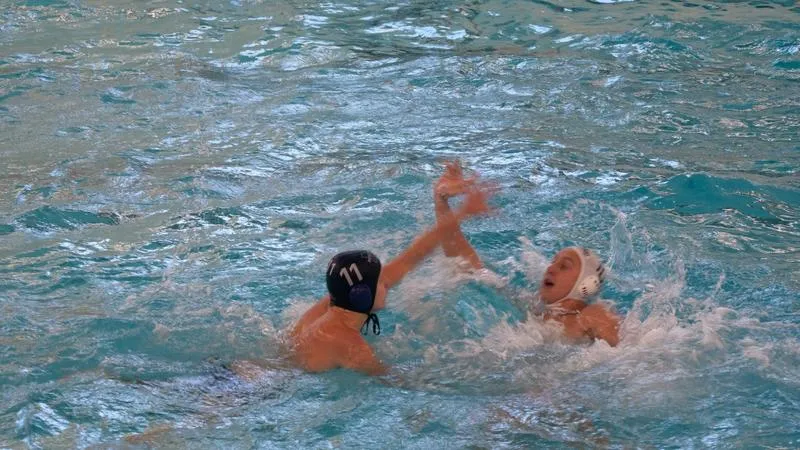 Men's Water Polo Drop Final Match of Laker Invitational to Mount St. Mary's