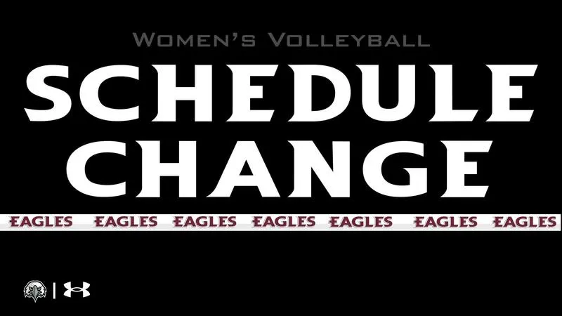 Women's Volleyball vs. Widener Moved to Oct. 9