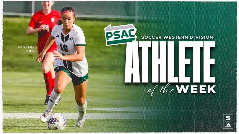 Los grabs PSAC West Athlete of the Week honors
