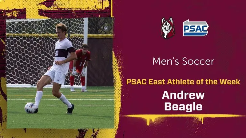 Andrew Beagle Earns PSAC East Athlete of the Week Honors
