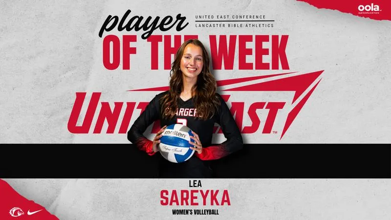 Saryeka Named United East Offensive Player of the Week