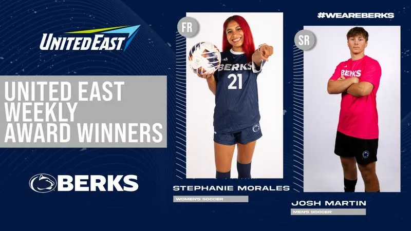 Morales and Martin Earns United East Weekly Awards