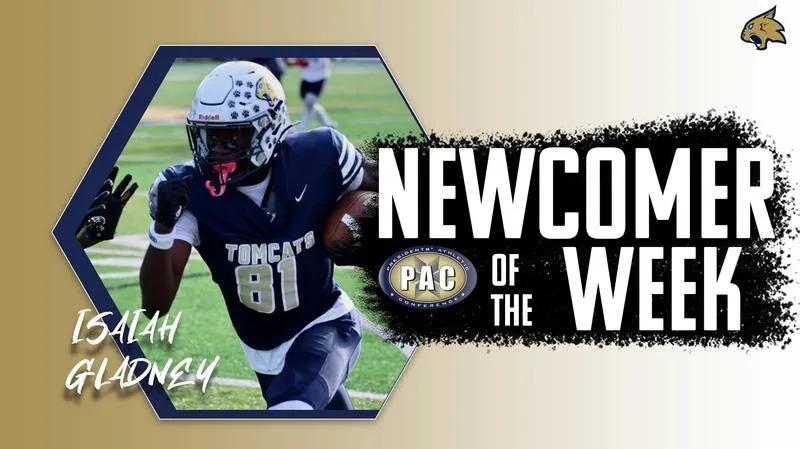 Gladney named PAC Newcomer of the Week