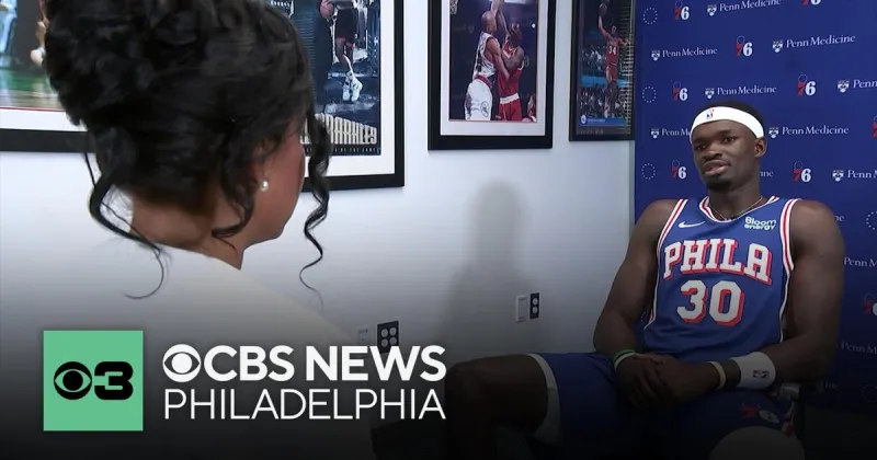 Sixers' Adem Bona on playing with LeBron: "Incredible opportunity"