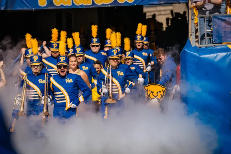 Halftime ends on a high note: Pitt crowns musical duo as 2026 Spirit of Pitt recipients