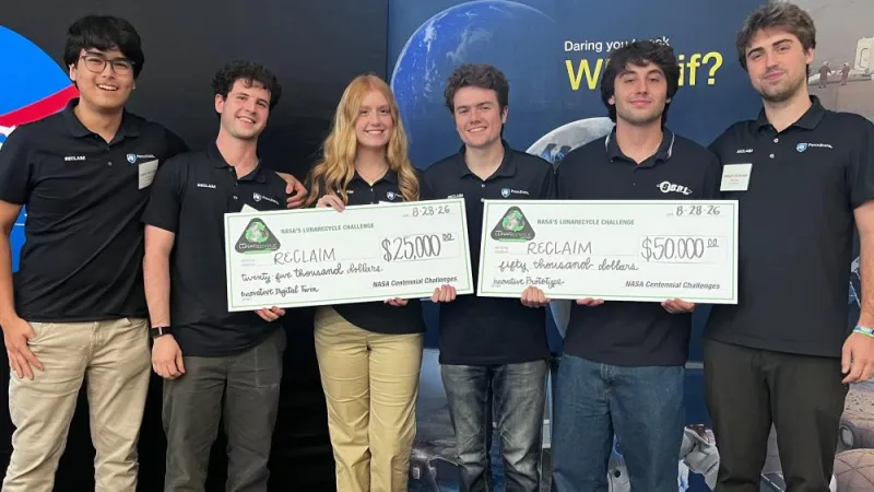 Penn State wins multiple awards in NASA's LunaRecycle Challenge