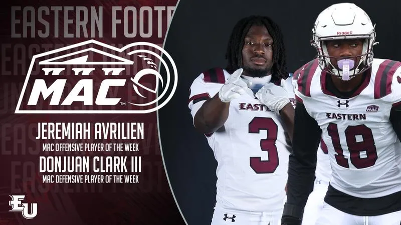 Avrilien, Clark III Earn POTW Honors