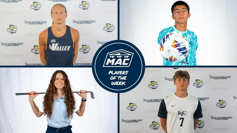 Four LVC Student-Athletes Earn Conference Weekly Awards