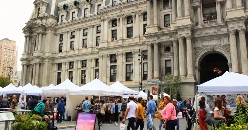 More than 80 makers will take over Dilworth Park for a three-day fall market