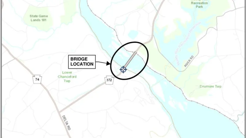 Daytime lane restrictions remain for inspections of Norman Wood Bridge this week