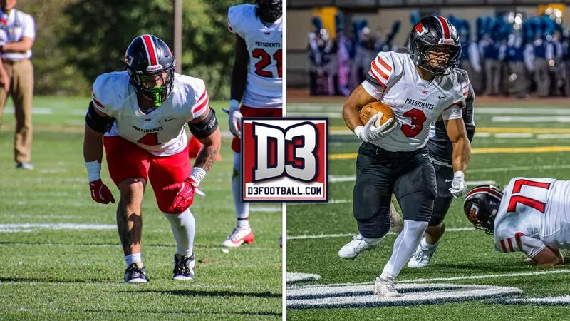 Football: Boyce, Sharp Selected to D3football.com Team of the Week After Capturing 800th Program Win