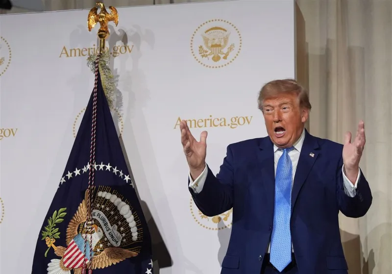 Trump vows to never 'stifle' AI as leading executives urge caution