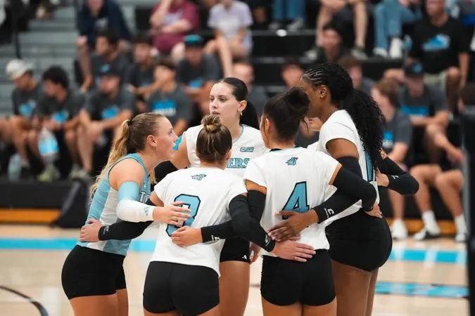Volleyball Sweeps Jefferson in Battle of Last Remaining CACC Unbeatens