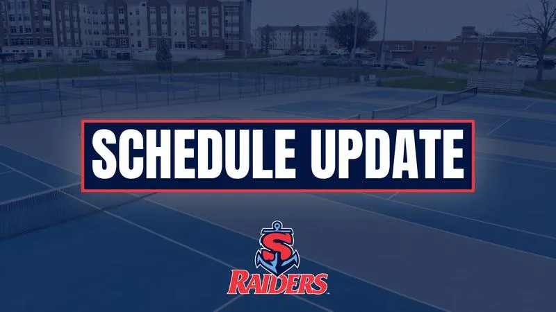 SCHEDULE UPDATE: Wednesday's home tennis match vs. Juniata has been postponed