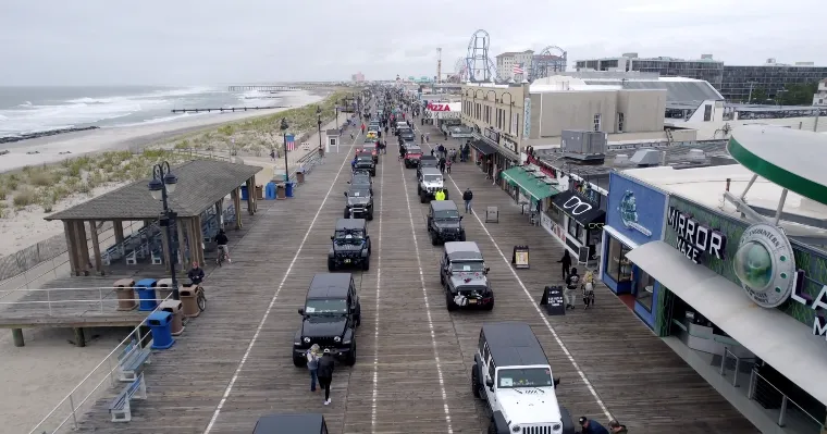 Hundreds of Jeeps will line the Ocean City Boardwalk this weekend