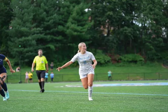 Rozanski's Strike Maintains Women's Soccer's Perfect CACC Start