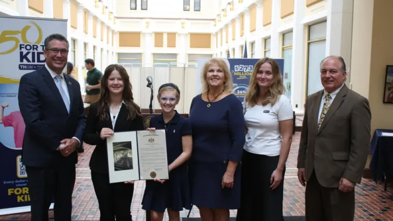 THON, Four Diamonds mark 50 years of partnership at Pennsylvania Capitol