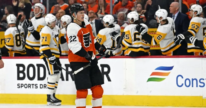 Flyers blown out by Penguins in dud of a season opener