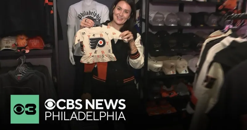 Flyers unveil new merch at Xfinity Mobile Arena ahead of season opener vs. PIttsburgh Penguins