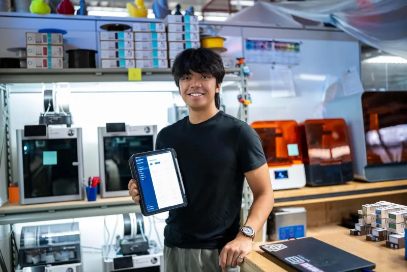 Action in Entrepreneurship: JR Perez '27 Launches His Own StartUp
