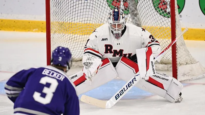 RMU Men's Hockey Begins 2026-27 Campaign at No. 6 Wisconsin