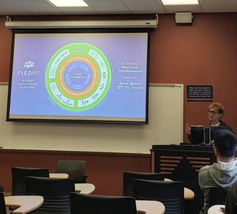Gettysburg College Computer Science Students Present Summer Internship Research